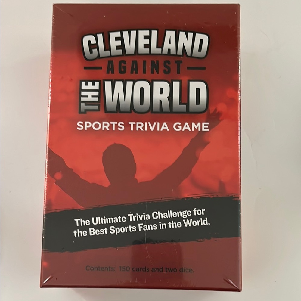 Cleveland Against The World Sports Trivia Game - Vibrant Red Edition